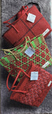 TLBAS-009/Handcrafted Sparkling diamond pattern baskets
