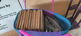 TLBAS-002/Handwoven Nautical-themed boat shaped basket