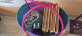 TLBAS-002/Handwoven Nautical-themed boat shaped basket