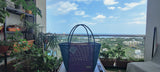 TLBAS-002/Handwoven Nautical-themed boat shaped basket