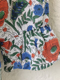 TLFAB-008a/Cruz Top with neck string & elastic/Peplum Kurti