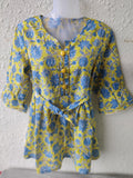 TLFAB-0012b/Gem Neck Kurti-M