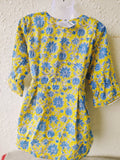 TLFAB-0012b/Gem Neck Kurti-M