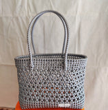 TLBAS-0016/Handmade Flower-knot Design Tote Bags