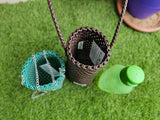 TLBAS-0019/ Handmade Chic bottle bag/holder for convenience