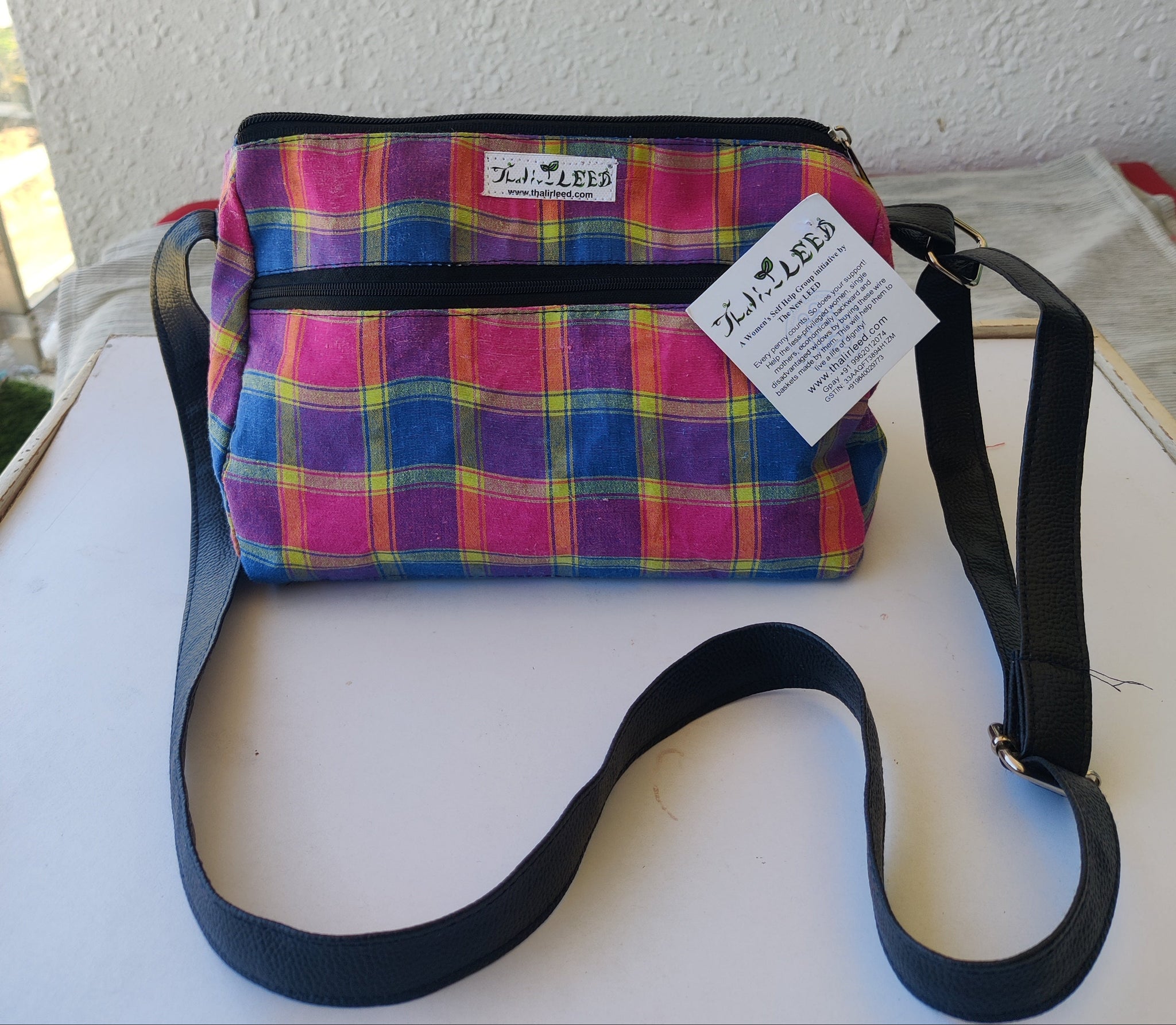 TLCB-0043/Boho bulky cross-sholder sling bag