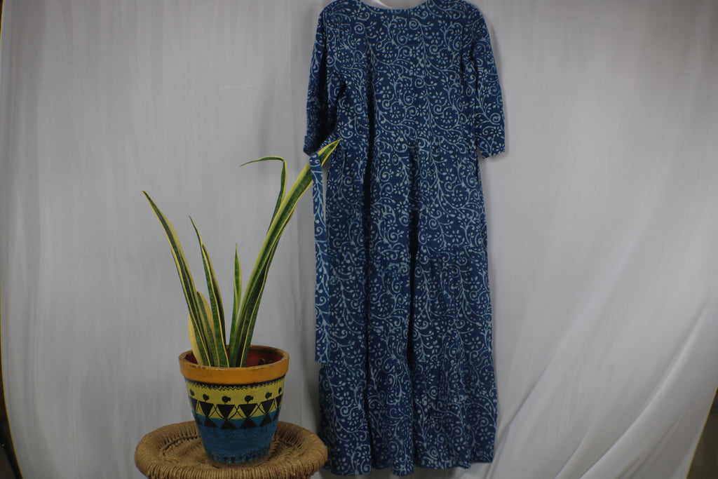 TLFAB-0019b/A Line Anarkali/Cotton Gown