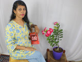 TLFAB-0012a/Gem Neck Kurti-M