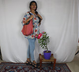 TLFAB-0012a/Gem Neck Kurti-M