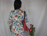 TLFAB-008a/Cruz Top with neck string & elastic/Peplum Kurti