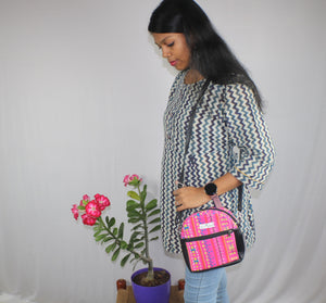 TLFAB-0012b/Gem Neck Kurti-M