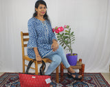 TLFAB-0015/Mero/Elegant Style Lacey Kurti