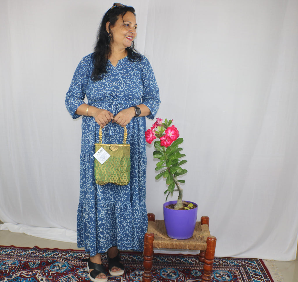 TLFAB-0024/Women's Elastic Anarkali Gown/Cotton Kurtas & Gown