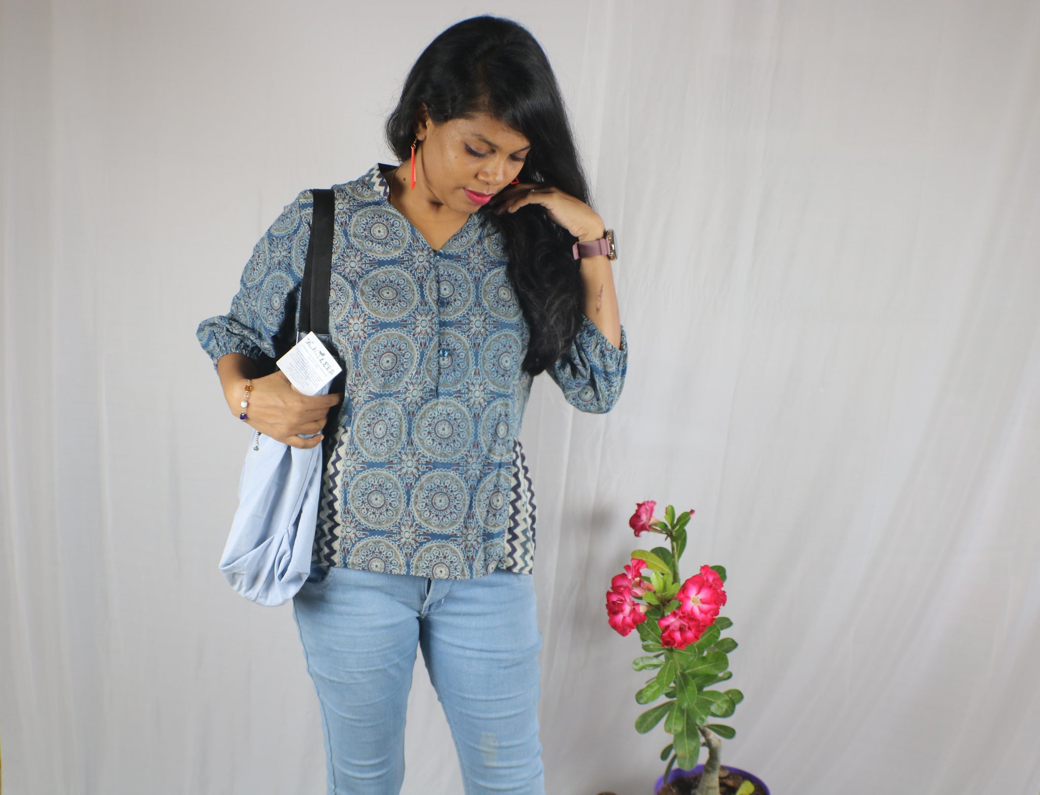 TLFAB-009a/Cotton Short Kurti