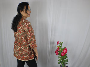 TLFAB-0014/Minu style/Short Kurti-M