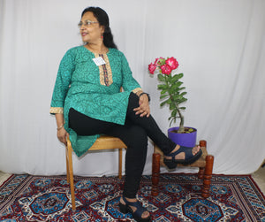 TLFABk-00014/Line Batik/Long Kurtis