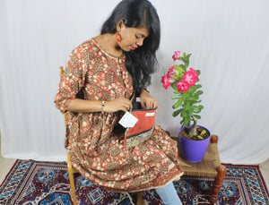TLFAB-0018b/lacey Anarkali with pebbles