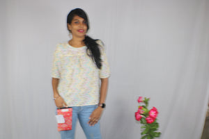 TLFAB-0013/Garden Kurti -XS