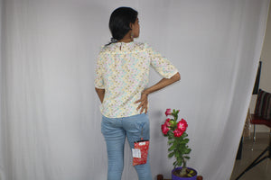TLFAB-0013/Garden Kurti -XS
