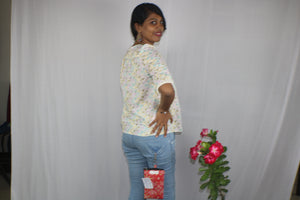 TLFAB-0013/Garden Kurti -XS
