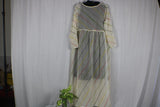TLFAB-0021/Long Front open Coat Desi Gown
