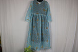 TLFAB-0021/Long Front open Coat Desi Gown