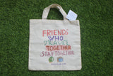 TLCB-005d/Cotton shopping Tote Bags-Hand Painted W/WO