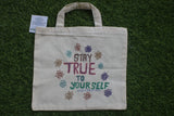 TLCB-005d/Cotton shopping Tote Bags-Hand Painted W/WO