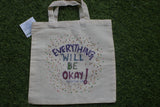 TLCB-005d/Cotton shopping Tote Bags-Hand Painted W/WO