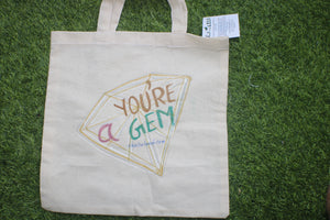 TLCB-005d/Cotton shopping Tote Bags-Hand Painted W/WO