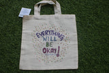 TLCB-005d/Cotton shopping Tote Bags-Hand Painted W/WO