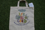 TLCB-005d/Cotton shopping Tote Bags-Hand Painted W/WO