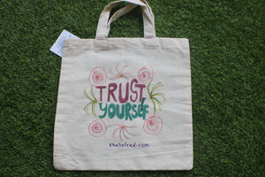 TLCB-005d/Cotton shopping Tote Bags-Hand Painted W/WO