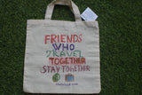 TLCB-005d/Cotton shopping Tote Bags-Hand Painted W/WO