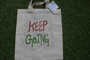 TLCB-005d/Cotton shopping Tote Bags-Hand Painted W/WO
