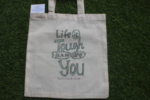 TLCB-005d/Cotton shopping Tote Bags-Hand Painted W/WO