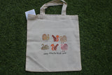 TLCB-005d/Cotton shopping Tote Bags-Hand Painted W/WO