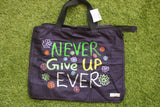 TLCB-005d/Cotton shopping Tote Bags-Hand Painted W/WO