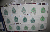 TLCB-005d/Cotton shopping Tote Bags-Hand Painted W/WO