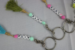 TLDIYKC-004a/Beaded Keychains