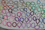 TLBDS-009/Beaded combo bracelets with charms -set of 3