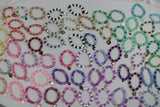 TLBDS-009/Beaded combo bracelets with charms -set of 3