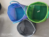 TLBAS-0014/Handmade Modular square baskets with optional cover for Multipurpose Activities