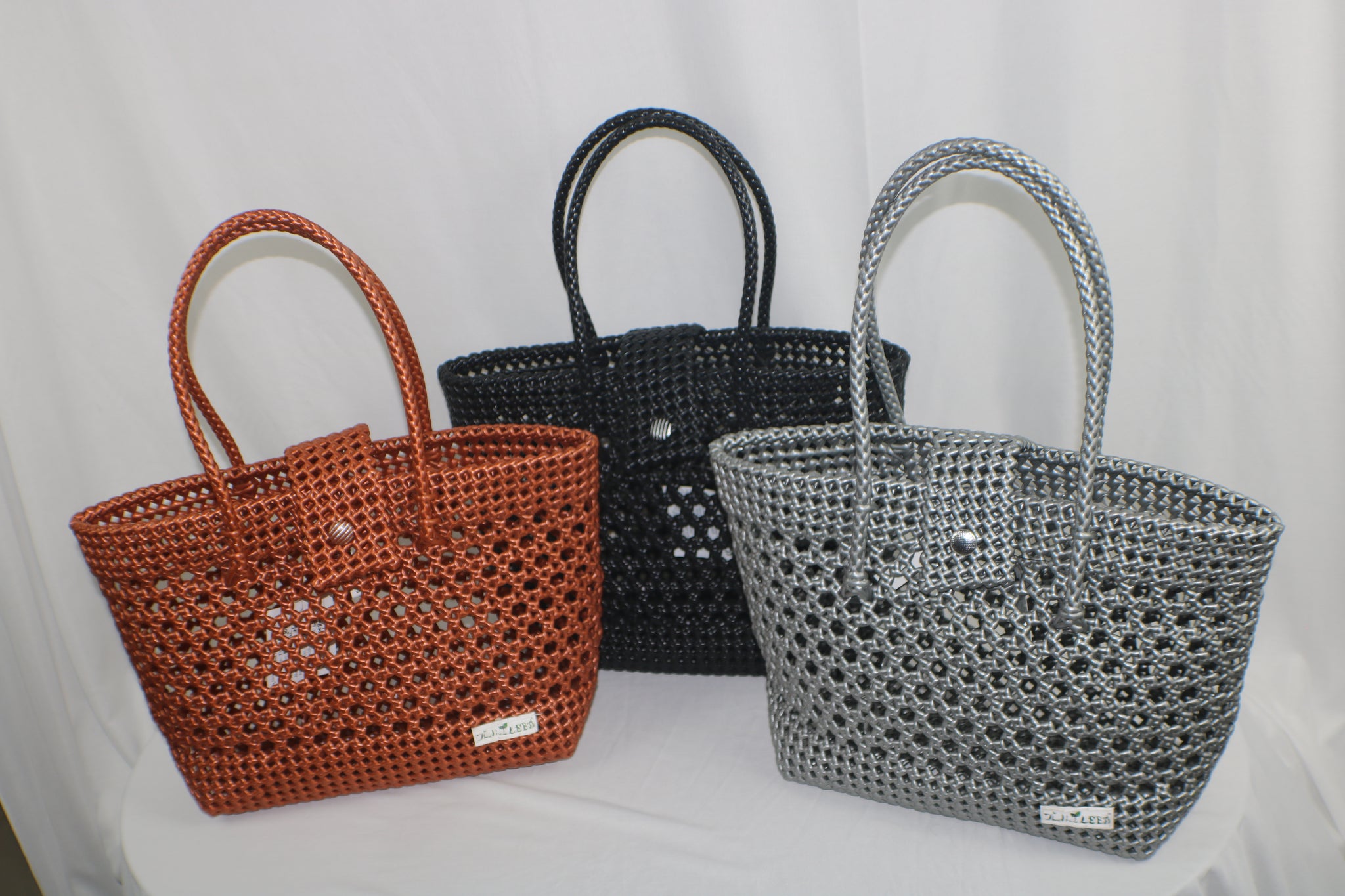 TLBAS-0016/Handmade Flower-knot Design Tote Bags