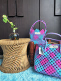 TLBAS-0030/Biscuit Knots basket with modern design