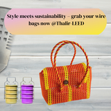 TLBAS-0011/Convenience meets style for lunch, Front or Top-open Basket