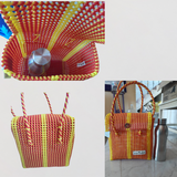 TLBAS-0011/Convenience meets style for lunch, Front or Top-open Basket