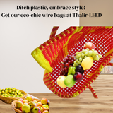 TLBAS-0011/Convenience meets style for lunch, Front or Top-open Basket