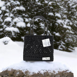TLBAS-0016/Handmade Flower-knot Design Tote Bags