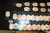 TLDIY-004c/Wooden and painted Key Chains